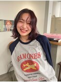 ブリーチなしでできるレッドカラー