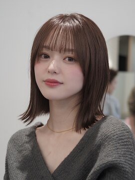 アンアミ オモテサンドウ(Un ami omotesando) 【Un ami】ミディアムボブヘア