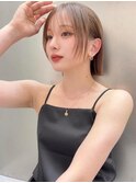 似合わせカット/メルティカラー/レイヤーボブ/切りっぱなし/小顔