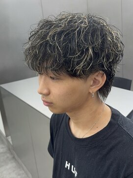 ロンド ローガン 名駅(Lond LOGAN) 波巻きスパイラル×ホワイトメッシュ