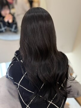 ピピバイヨーク(pipi, by yoke.) 韓国スタイル/レイヤーロング/ダークブラウン