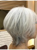 グレイショート/くびれショート50代60代70代