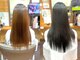 レヴィゼの写真/縮毛矯正で気になるクセが素直になる…シルクの様に柔らかな極上ストレート！理想のフォルムへ◎