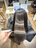 髪質改善純度100％トリートメント＋カラー＋カット