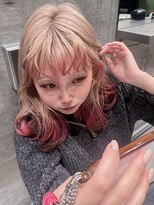 モニカ(MONIQA) milk tea×pink×brown color