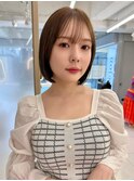 レイヤー/ネビージュ/韓国ヘア/イメチェン/縮毛矯正/中野/