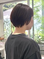 ヘアエジェリプリム (hair&spa egerie prime) ミニマムショート/前髪あり/20代◎30代◎40代◎50代