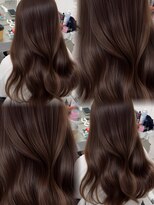 アマトウキョウスマートサロン(AMA TOKYO×Smart Salon) くびれレイヤー/顔まわりカット/くびれ巻き/レイヤーカット