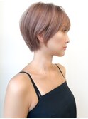 ハイライトバレイヤージュダブルカラーケアブリーチ20代30代