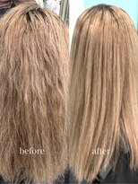 ドライブアンドビジョン 池袋(Drive&Vision)&nbsp;ハイダメージ縮毛矯正#ハイブリーチ縮毛矯正