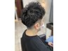 【男性のお客様の身だしなみメニュー】カット+眉カット