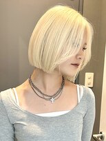 ロンドリメゾン 原宿(Lond re Maison.)&nbsp;マロンベージュ/ボブ/前髪/レイヤー/髪質改善/縮毛矯正/原宿