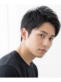 ▼アップバング/メンズカット/ツーブロック/ビジネスマン
