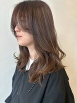 イーストハムアネーロ(EAST HAM anello) 透明感ミルクティーアッシュベージュ/レイヤーカット