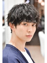 MEN'S  ELSA  神戸三宮【メンズ　エルサ】 ツイストスパイラル ラウンドマッシュ 無造作