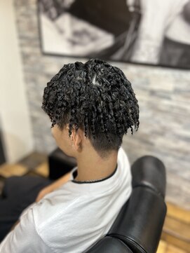 浦安/針金パーマ/スパイキーアフロ