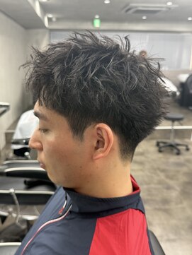 ニコ トウキョウ ロジック(nico TOKYO Logic) メンズスパイキーショートメンズパーマピンパーマ