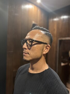 ザバーバーアドレス 代官山(THE BARBER) フェード　パートライン　メンズカット/バーバー/代官山