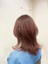 ヌフ(neuf)&nbsp;オレンジベージュ×レイヤーカット/neuf 清水