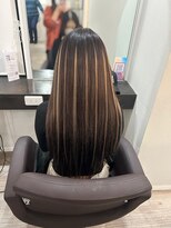 グランディールヘアデザイン(grandir hairdesign)&nbsp;ハイライトエクステ