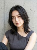 レイヤーカット/小顔髪質改善カット/大人キレイ/30代/40代
