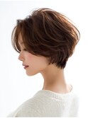 40代50代丸みシルエットショート