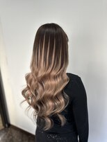 フロレゾンヘアデザインエクステ(floraison hair design exte) pull exte × gradation