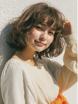 ヒマル 学芸大学(Himaru)&nbsp;イメチェン/ピンクベージュ/アンブレラカラー/前髪/学芸大学
