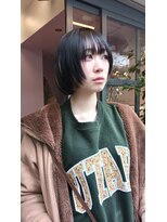 スエード(suede) 【suede】前上がりショート