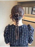 ツイストカチモリヘア/ヘアセット