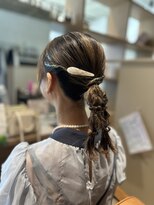 クーレ ビオトープ(+ CURE biotope)&nbsp;タイト編みおろしアレンジ