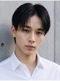 フェザーパーマセンターパートツーブロックニュアンスパーマ韓国