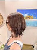 アッシュモカグレージュ☆レイヤーボブ
