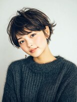 リノア 西梅田 福島(Linoa)&nbsp;西梅田/髪質改善/耳掛けスタイリング♪ふんわりフェザーショート