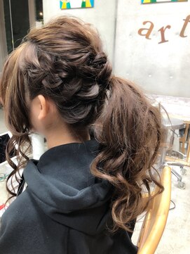 サロン ド ラート(salon de L'art) 【L'art】パーティーヘアアレンジ♪