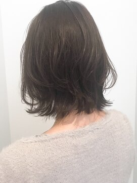 ケーツーナゴヤ(K two NAGOYA) 《K-two栄・矢場町》【guest style】大人外ハネニュアンスボブ