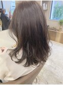 《花屋併設》ミディアム アッシュベージュ@20代30代40代