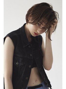 ピズム(PISM) リラックスフェミニン外ハネイメチェンボブ/フォギーベージュ