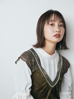 コムマティス 恵比寿ガーデンプレイス(Comme Matisse)  ボブ/カーキグレージュ/大人かわいい[恵比寿/恵比寿駅]