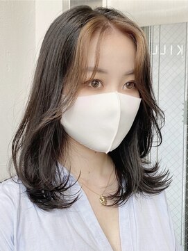 キラ 渋谷(KILLA) フェイスフレーミング/インナーカラー/大人かわいい/韓国ヘア