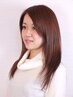傷んだ髪でも大丈夫！カット＋質感改善縮毛矯正＋カラー＋Tr 18000円