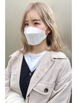 グランドライン(GRAND LINE) 20代、30代オススメ！外国人風ハイトーン　グレーベージュ