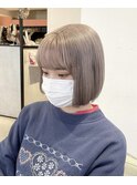 【辻快樹】ケアブリーチ/ミルクティーグレージュ
