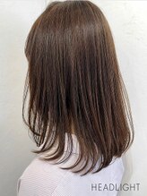 アーサス ヘアー デザイン 松崎店(Ursus hair Design by HEADLIGHT) ナチュラルストレート×ミディアムレイヤー_851M1427