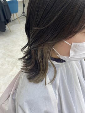 アプリバイリアン 浦和2号店(appri by Rien) インナーカラー/ベージュ