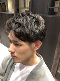 ビジネス爽やかマッシュショート