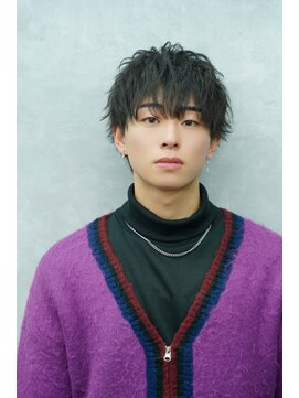 クロムトウキョウ ザ バーバー 新宿本店(CHROM TOKYO the Barber) マッシュニュアンスパーマ 新宿/メンズカット/メンズパーマ20代