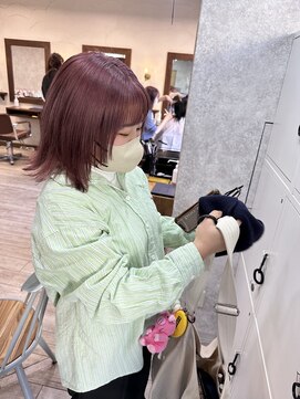 ミニム ヘアー(minim hair) 【minim×高橋】ピンクラベンダー