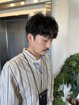 くせ毛風無造作パーマ