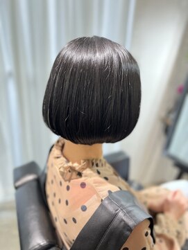 ツムグ 代官山店(TUMUGU) 大人ボブ×白髪ぼかしアッシュカラーマッシュショート×代官山